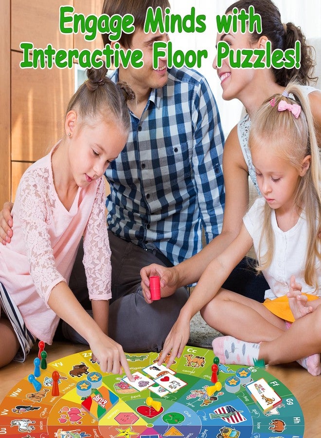 Edulok Floor Puzzles for Kids, Toddler Jigsaw Puzzles, Alphabet ABC Puzzle, Learning Puzzle Games, Kindergarten Educational Toys, Preschool Learning Activities, Homeschool Supplies, Kids Board Games - Image 4